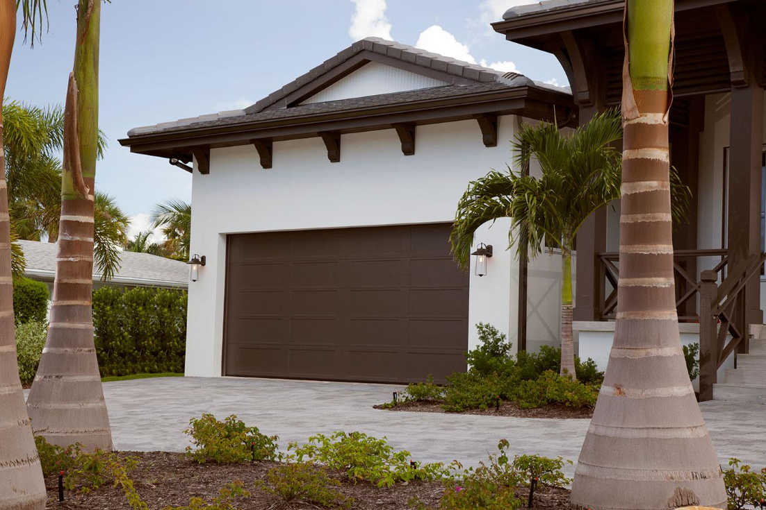 garage door section replacement.