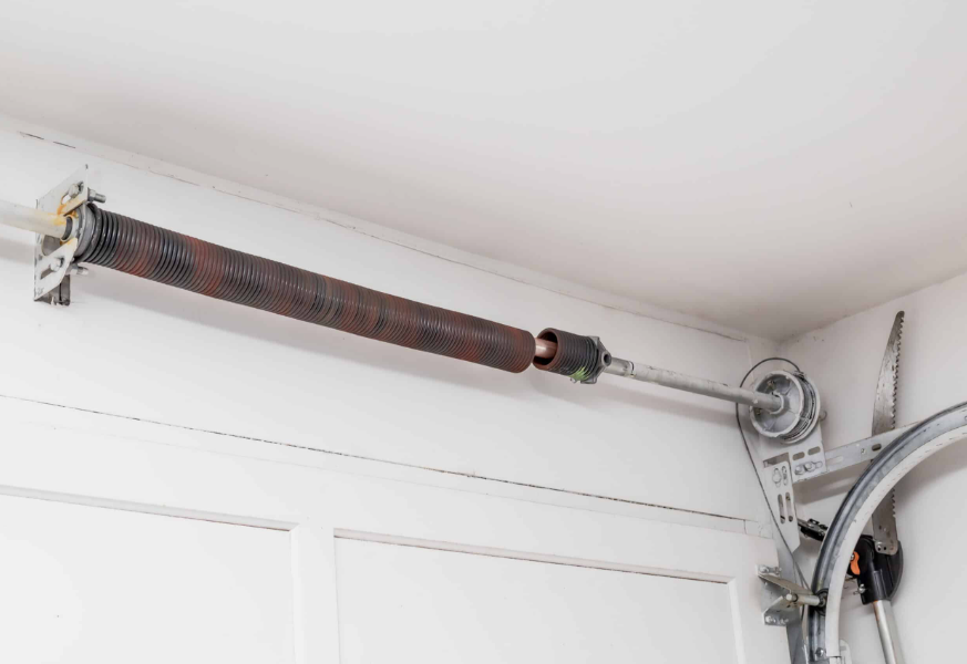 Broken Garage Door Spring Replacement