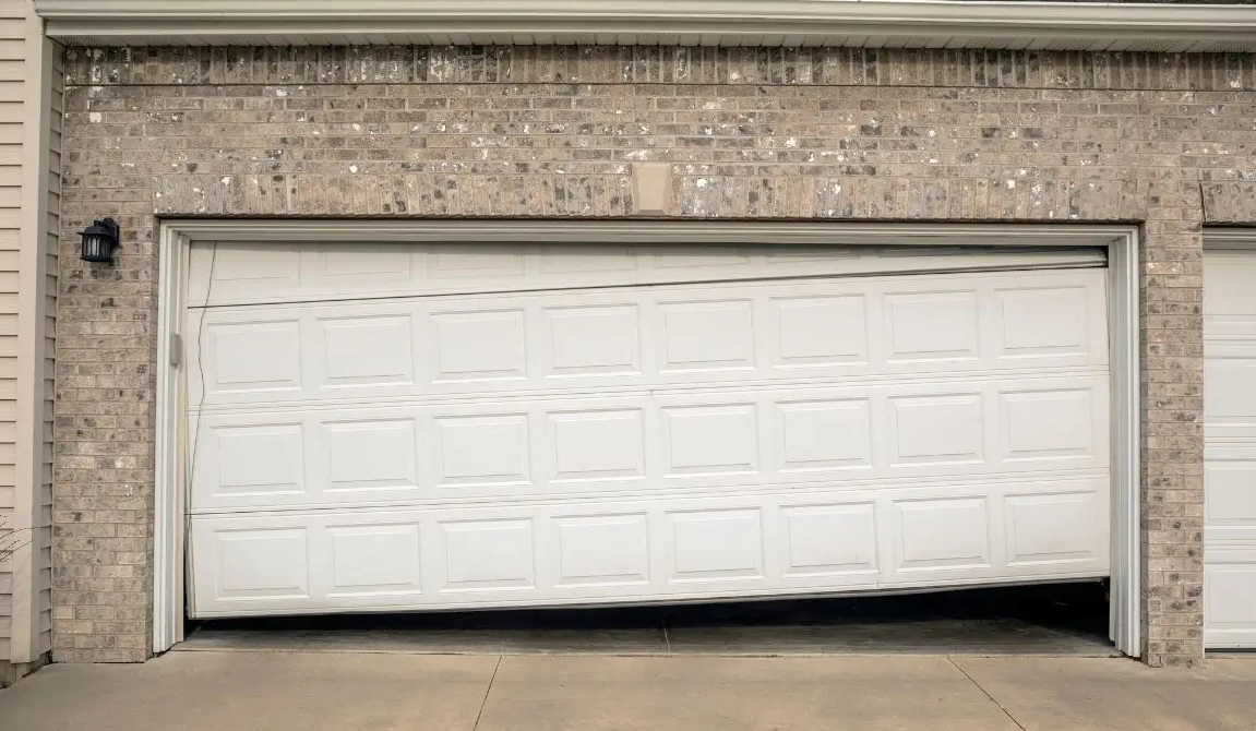 garage door panel repair.