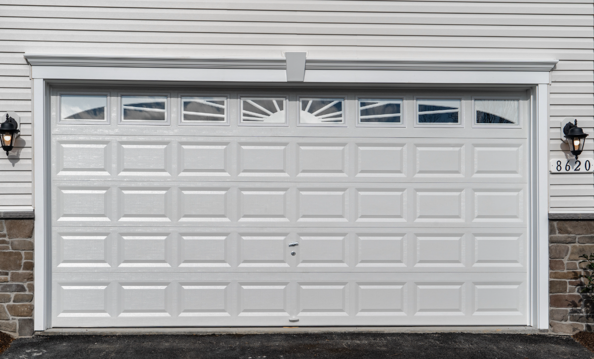 garage door panel repair.