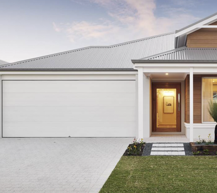 garage door section replacement.